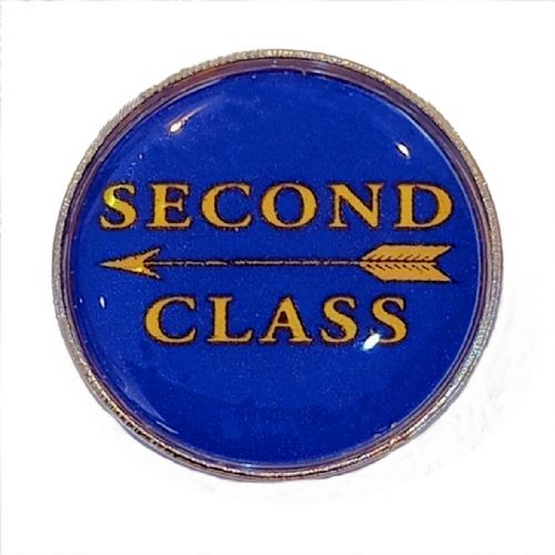 Class standard round badge